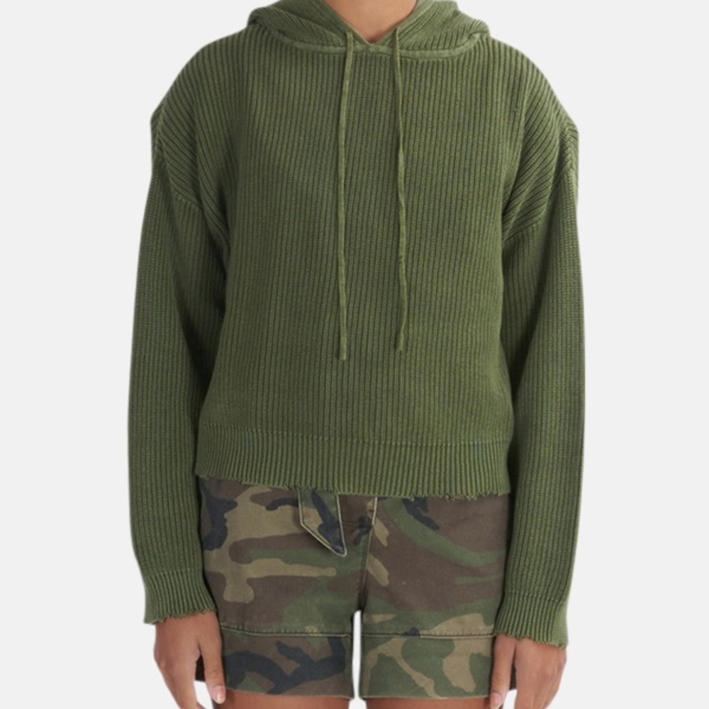 NWT RtA Marvin Hoodie in Green Size XS
